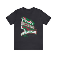 FIRESIDE RESTAURANT MATCHBOOK COVER Unisex Jersey Short Sleeve Tee