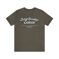 BUTCH CASSIDY'S SALOON - Short Sleeve Tee