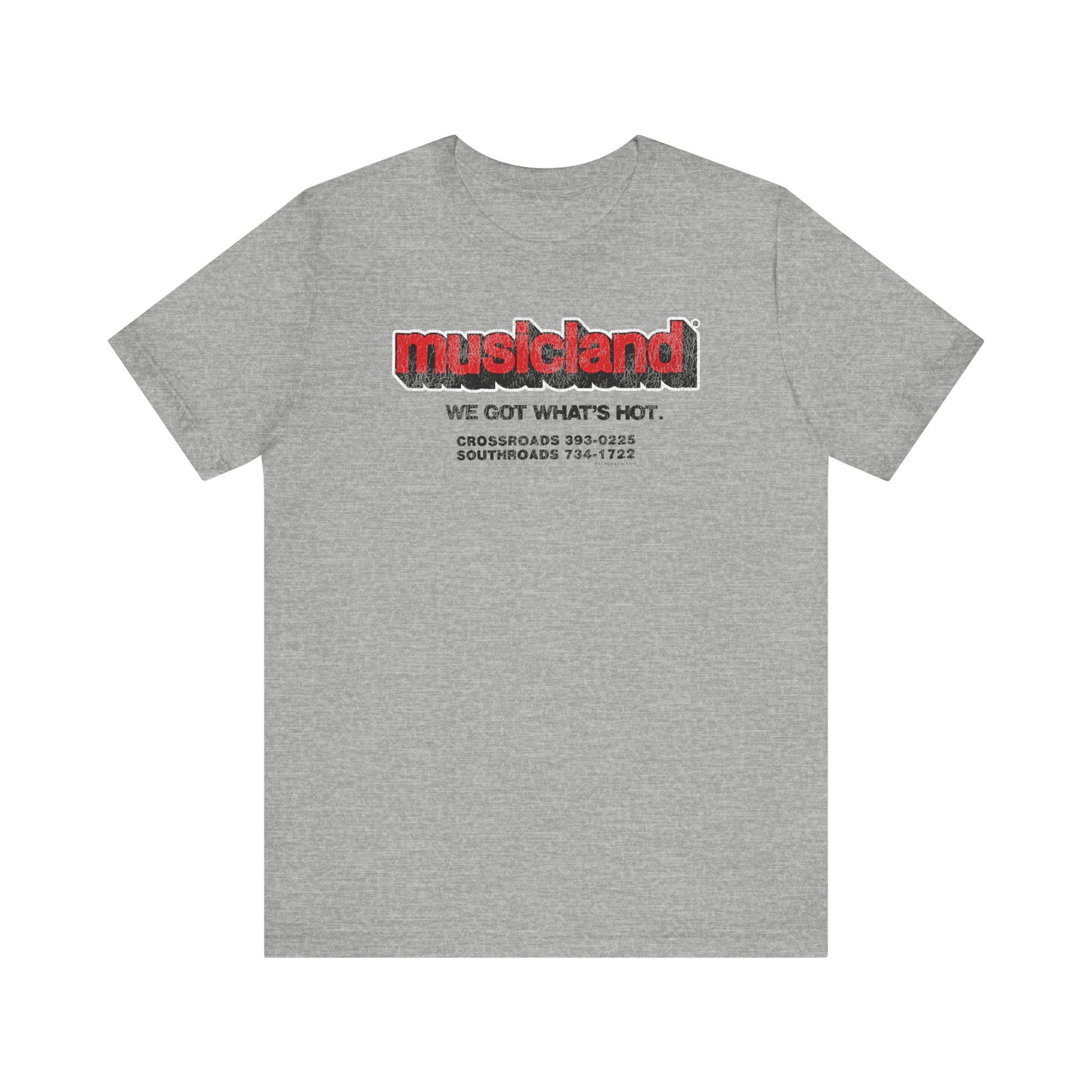 MUSICLAND (90's) Short Sleeve Tee