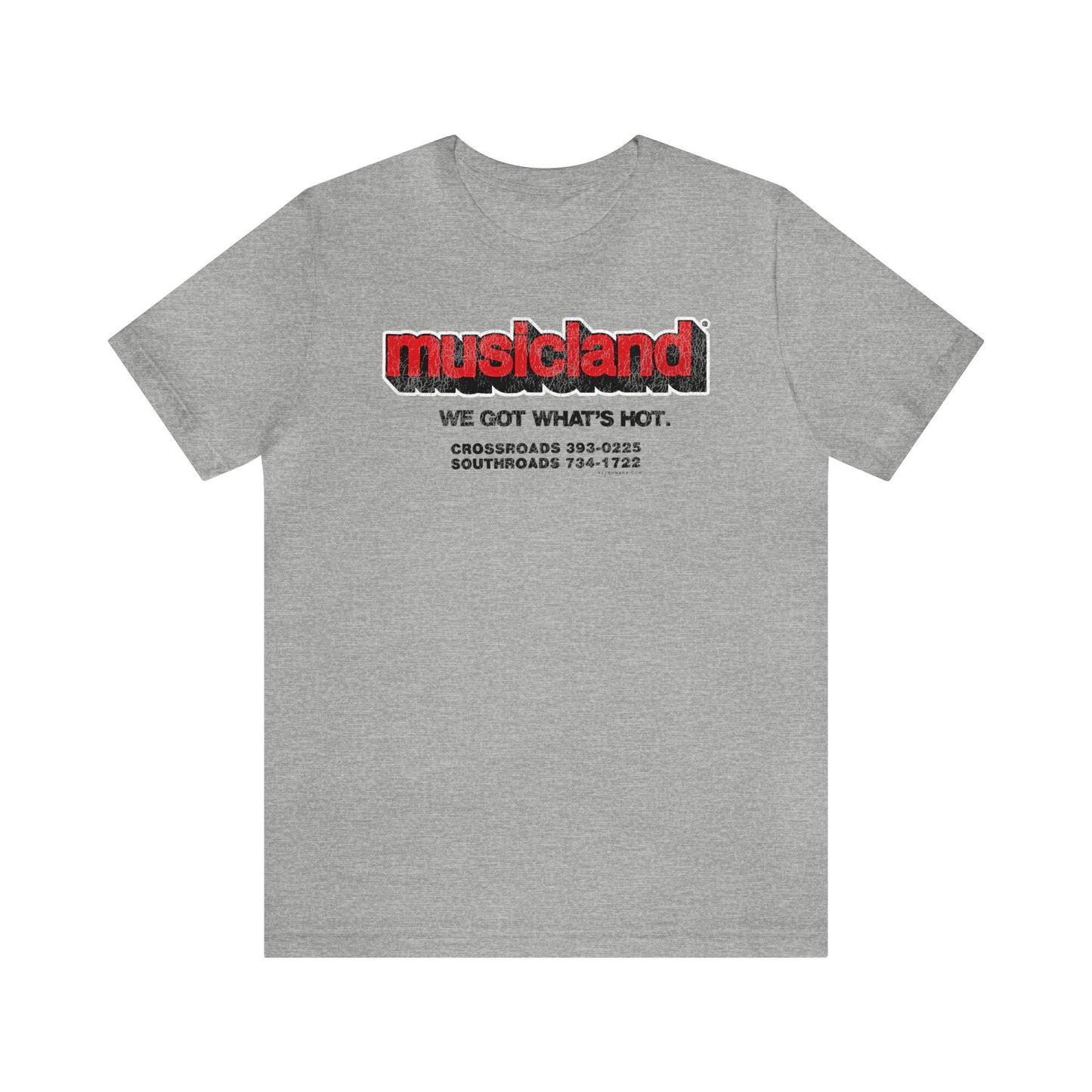 MUSICLAND (90's) Short Sleeve Tee