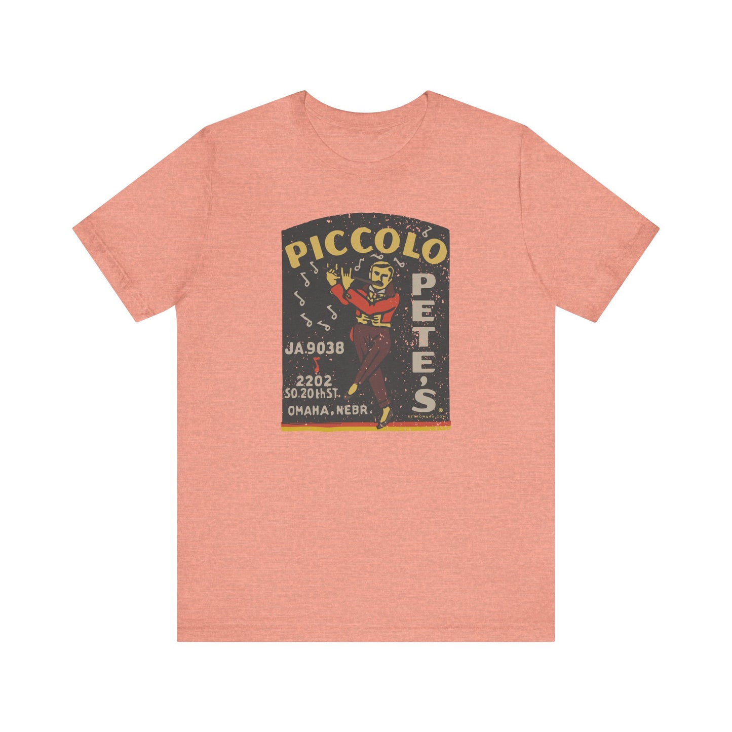 PICCOLO PETE'S -  VINTAGE MATCHBOOK Short Sleeve Tee