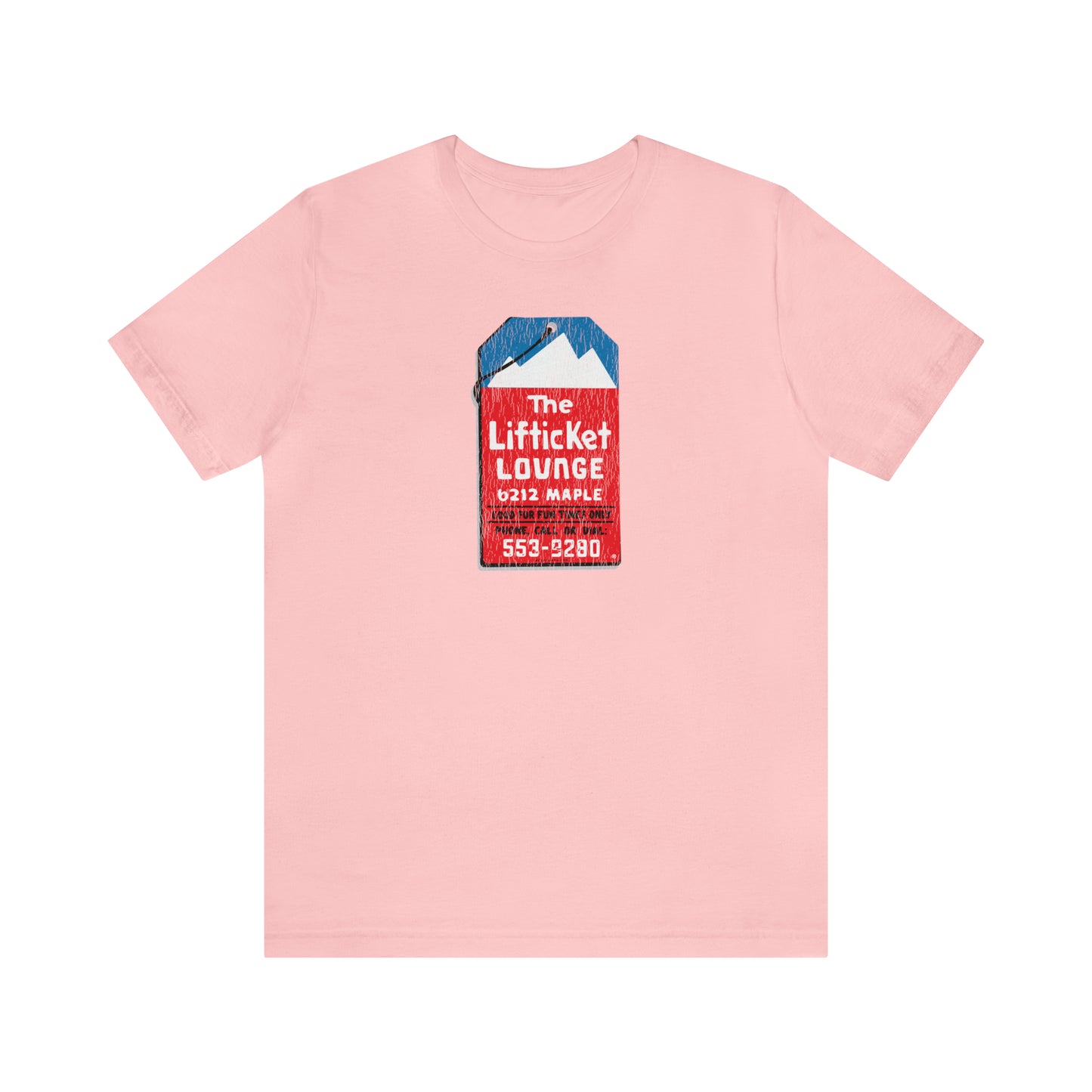 THE LIFTTICKET LOUNGE Short Sleeve Tee