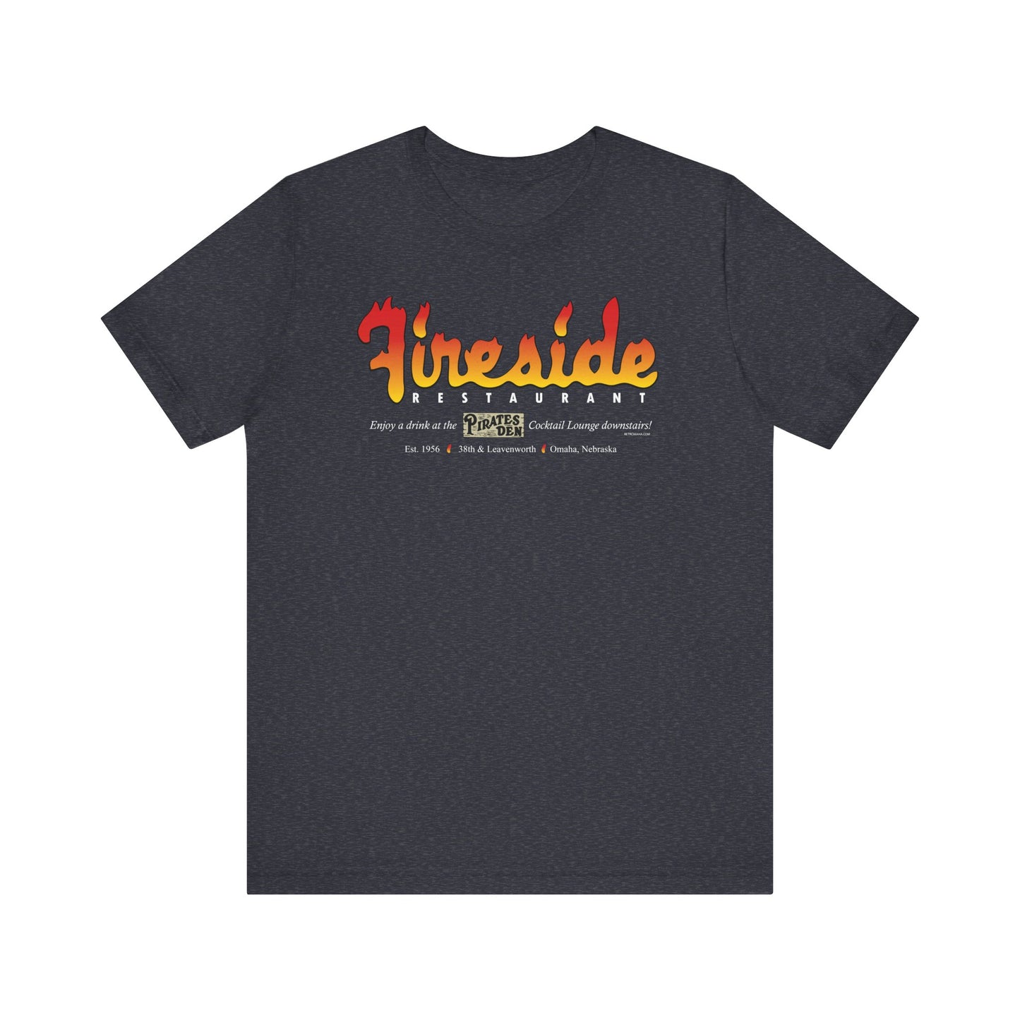 FIRESIDE RESTAURANT Unisex Jersey Short Sleeve Tee