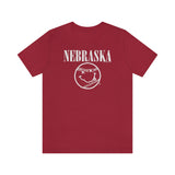 NEBRASKA BASEBALL (NIRVANA LOGO) Short Sleeve Tee