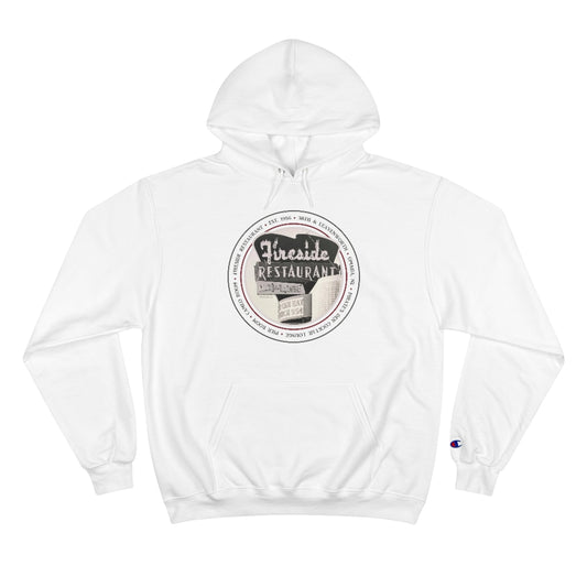FIRESIDE RESTAURANT PHOTO CIRCLE Champion Hoodie