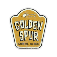 GOLDEN SPUR - BLACKSTONE Kiss-Cut Stickers