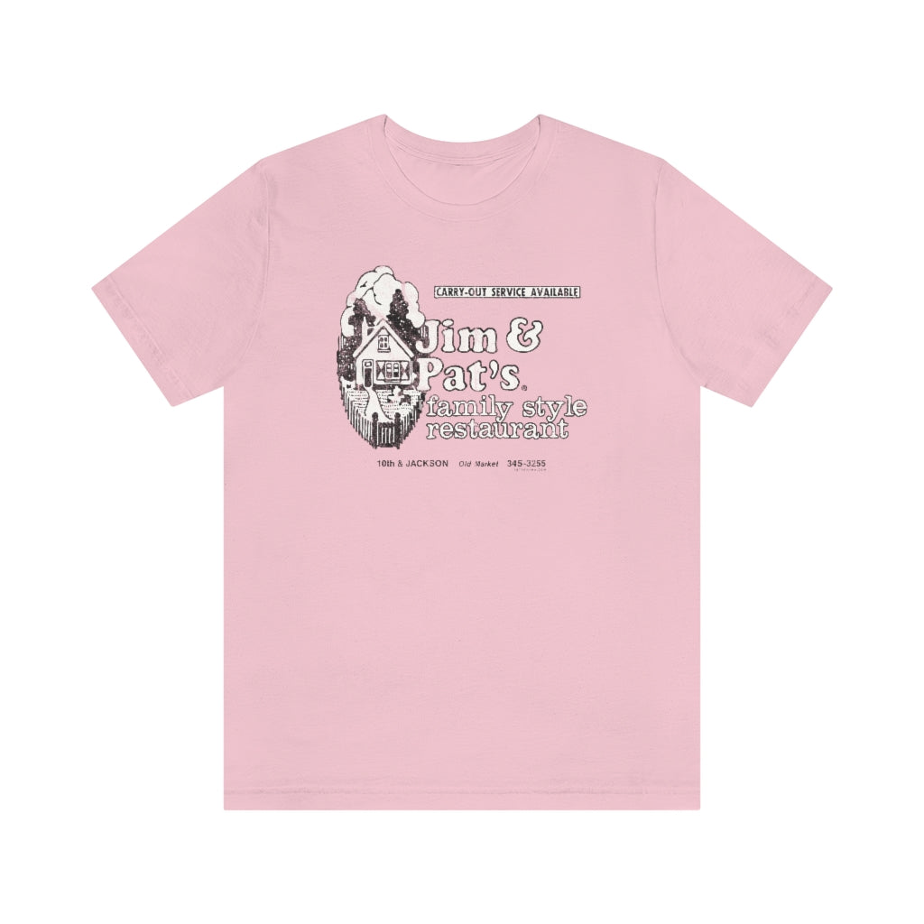 JIM & PAT'S FAMILY STYLE RESTAURANT Short Sleeve Tee