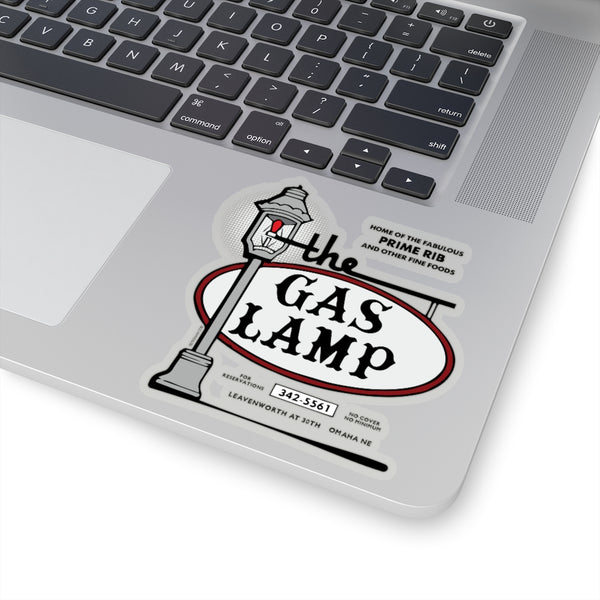 THE GAS LAMP Kiss-Cut Stickers