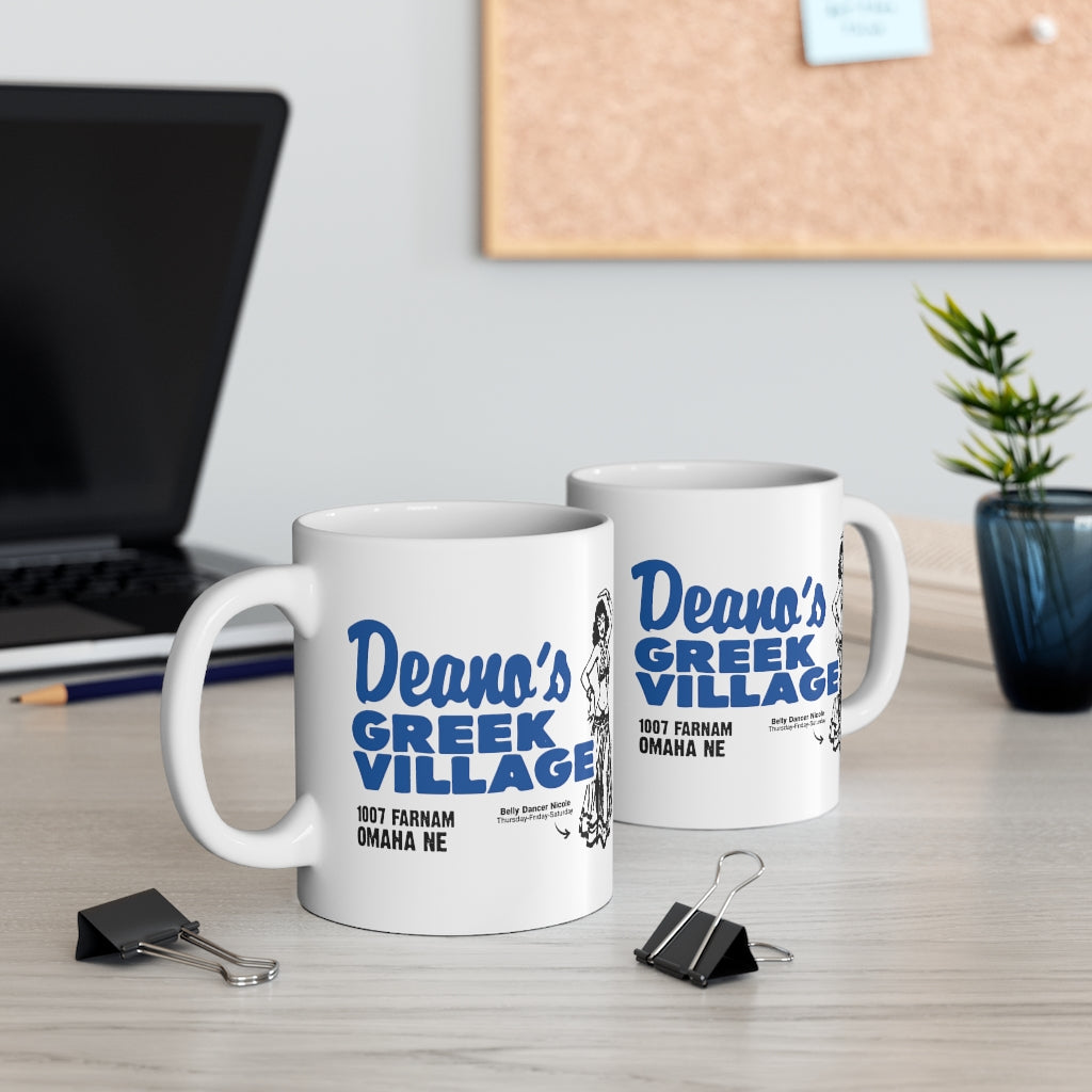 DEANO'S GREEK VILLAGE Mug 11oz