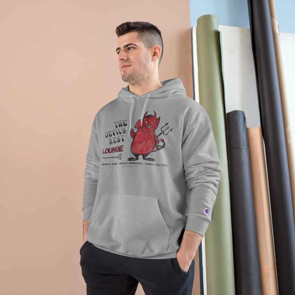 DEVIL'S NEST LOUNGE Champion Hoodie