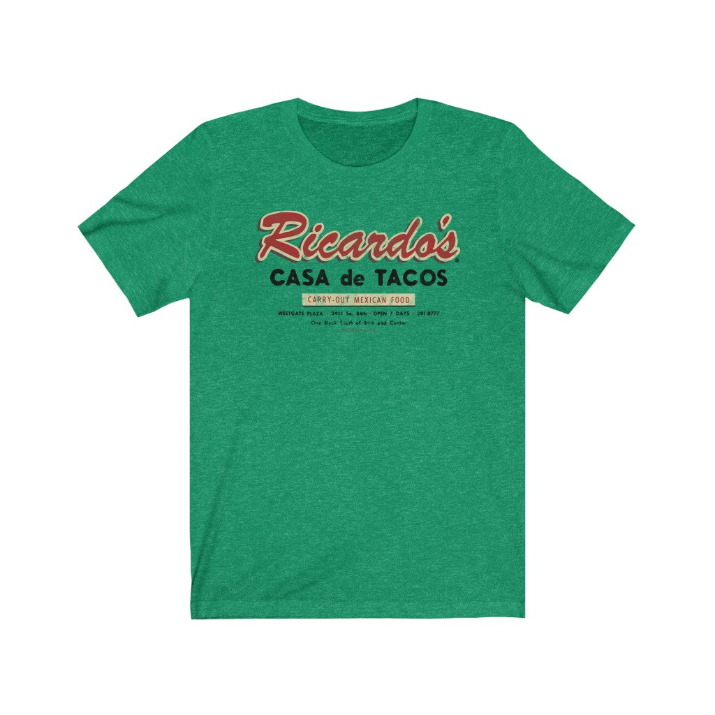 RICARDO'S CASA DE TACOS Short Sleeve Tee