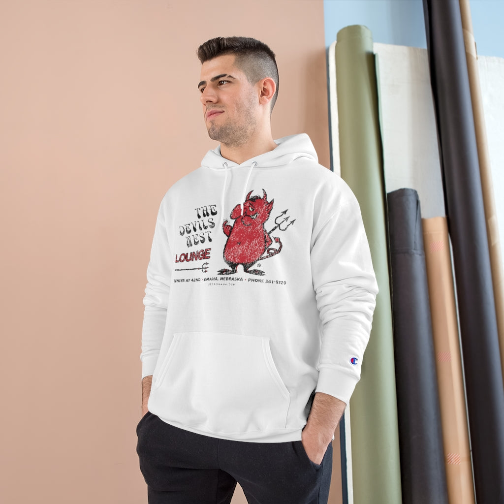 DEVIL'S NEST LOUNGE Champion Hoodie