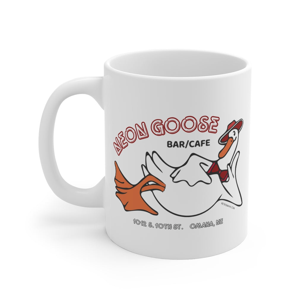 NEON GOOSE BAR/CAFE Mug 11oz