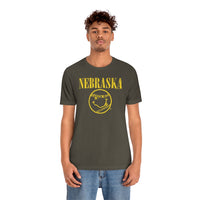 NEBRASKA BASEBALL (NIRVANA LOGO) Short Sleeve Tee