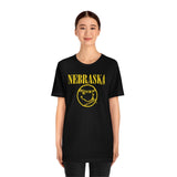 NEBRASKA BASEBALL (NIRVANA LOGO) Short Sleeve Tee