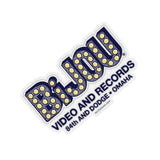 BIJOU VIDEO AND RECORDS Kiss-Cut Stickers