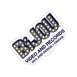 BIJOU VIDEO AND RECORDS Kiss-Cut Stickers