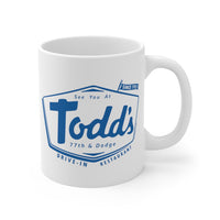 TODD'S DRIVE-IN RESTAURANT Mug 11oz