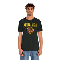 NEBRASKA BASKETBALL (NIRVANA LOGO) Short Sleeve Tee