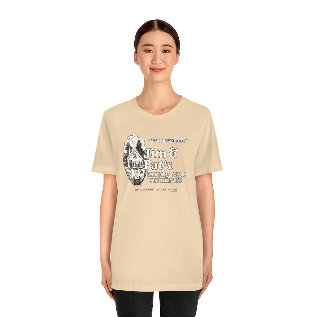 JIM & PAT'S FAMILY STYLE RESTAURANT Short Sleeve Tee