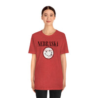 NEBRASKA BASEBALL (NIRVANA LOGO) Short Sleeve Tee