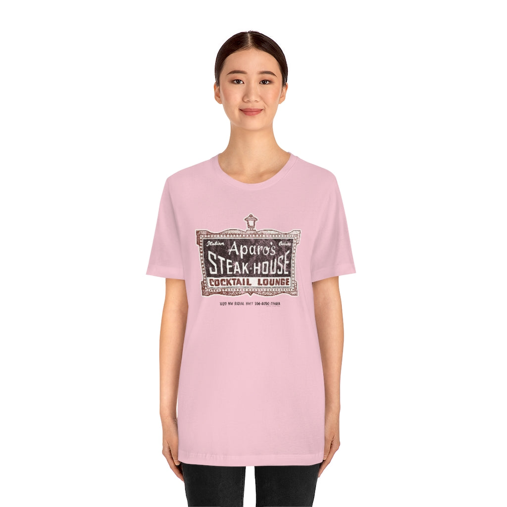 APARO'S STEAK HOUSE & COCKTAIL LOUNGE Short Sleeve Tee