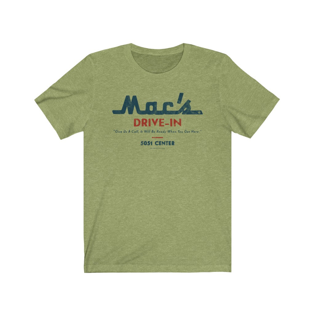 MAC'S DRIVE-IN Short Sleeve Tee