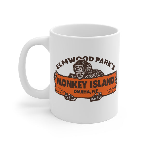 ELMWOOD PARK'S MONKEY ISLAND Mug 11oz