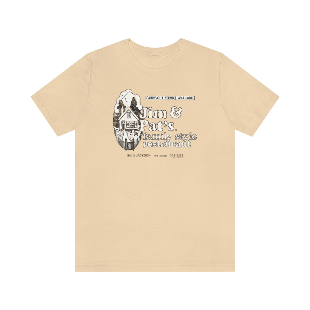 JIM & PAT'S FAMILY STYLE RESTAURANT Short Sleeve Tee
