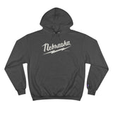 NEBRASKA TOOL LOGO PARODY Champion Hoodie