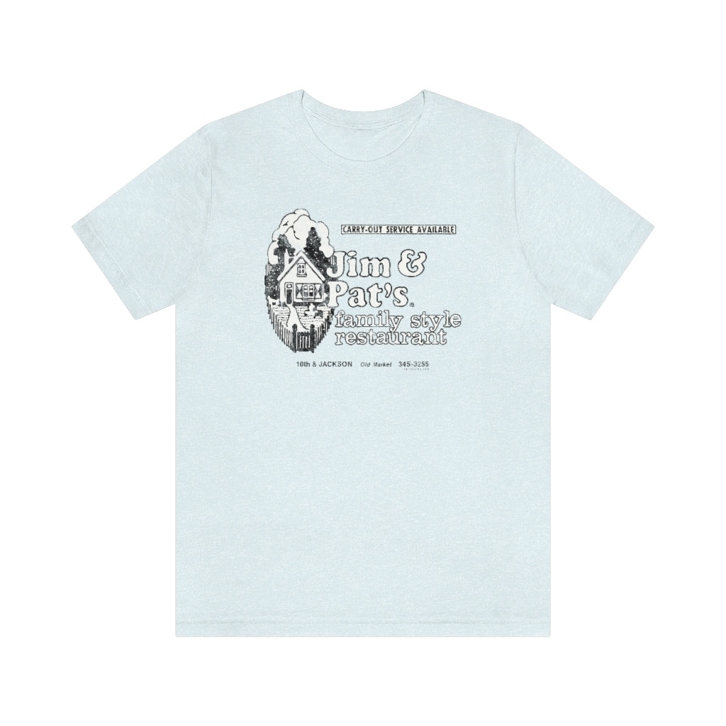 JIM & PAT'S FAMILY STYLE RESTAURANT Short Sleeve Tee