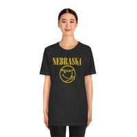 NEBRASKA BASEBALL (NIRVANA LOGO) Short Sleeve Tee