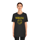 NEBRASKA BASEBALL (NIRVANA LOGO) Short Sleeve Tee