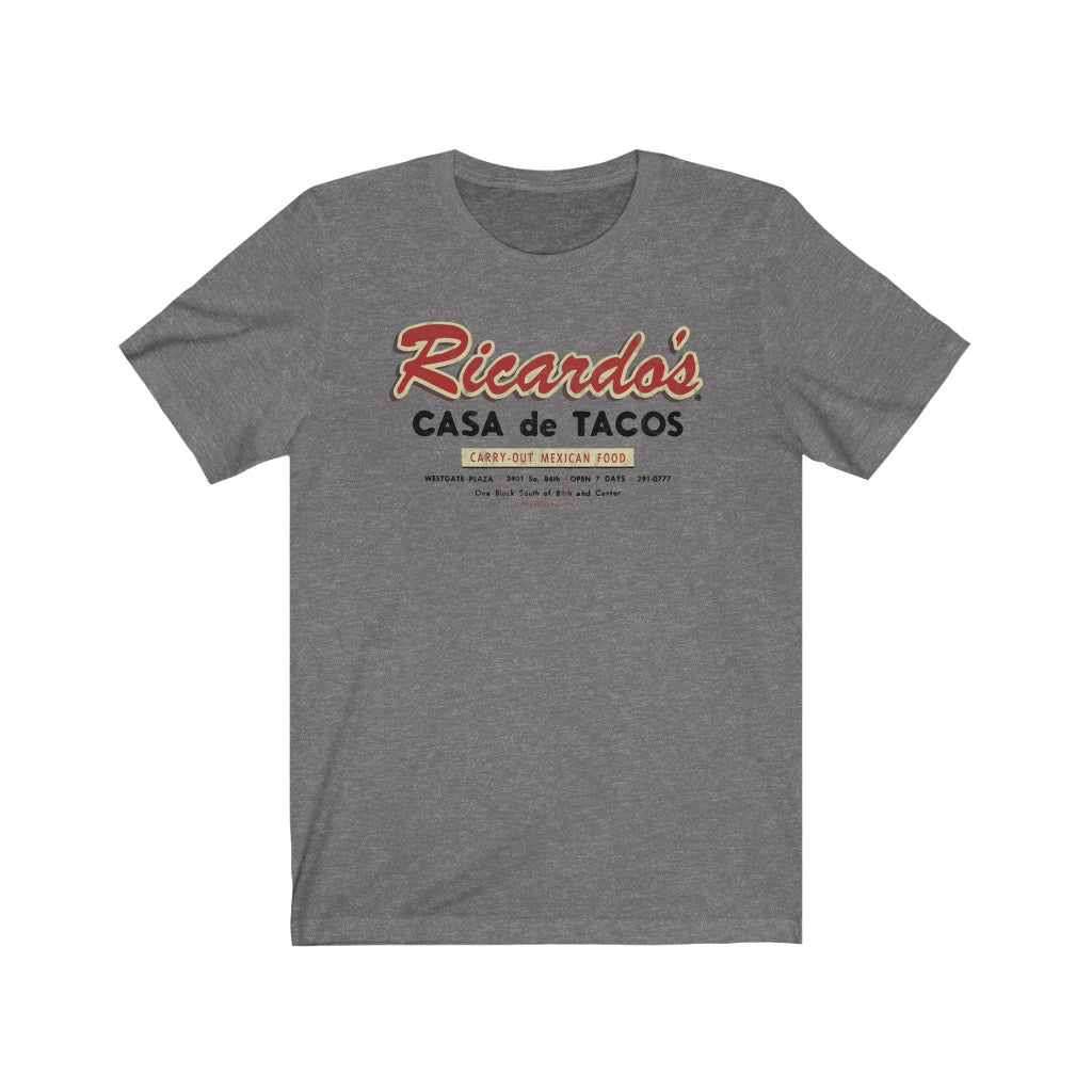 RICARDO'S CASA DE TACOS Short Sleeve Tee