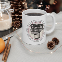 FIRESIDE RESTAURANT PHOTO CIRCLE Mug 11oz