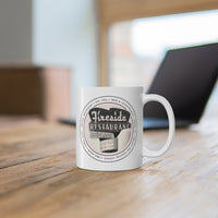 FIRESIDE RESTAURANT PHOTO CIRCLE Mug 11oz