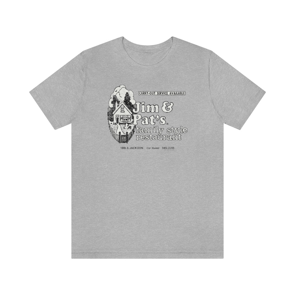 JIM & PAT'S FAMILY STYLE RESTAURANT Short Sleeve Tee