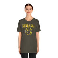 NEBRASKA BASEBALL (NIRVANA LOGO) Short Sleeve Tee