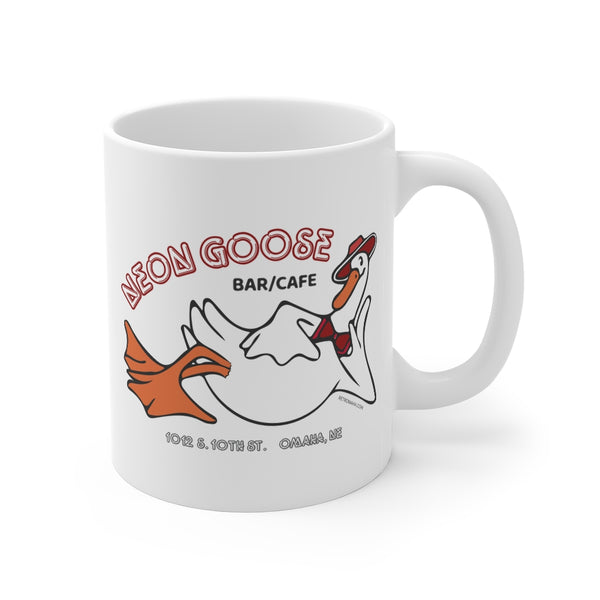 NEON GOOSE BAR/CAFE Mug 11oz