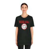 NEBRASKA BASEBALL (NIRVANA LOGO) Short Sleeve Tee