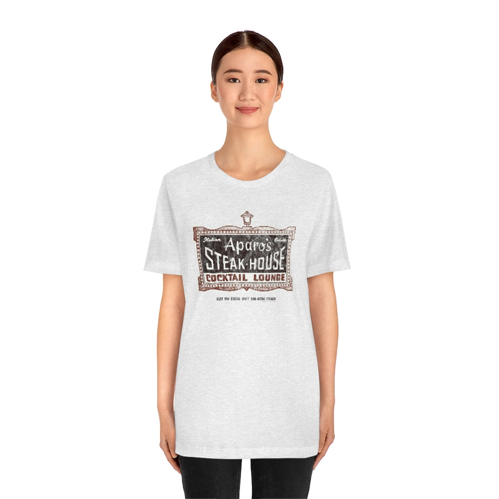 APARO'S STEAK HOUSE & COCKTAIL LOUNGE Short Sleeve Tee