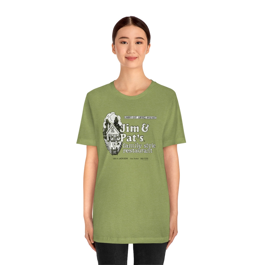 JIM & PAT'S FAMILY STYLE RESTAURANT Short Sleeve Tee