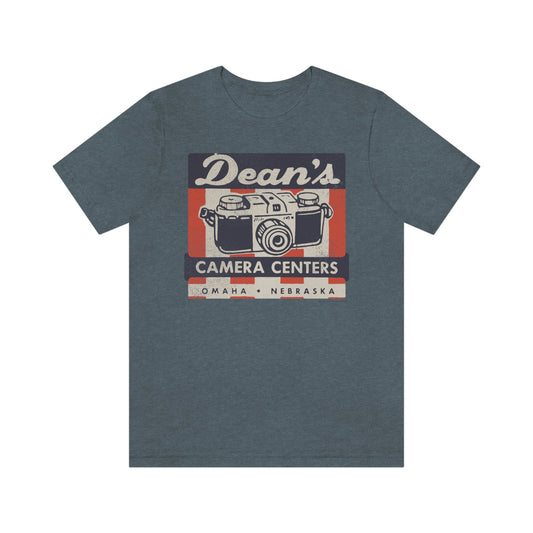 DEAN'S CAMERA CENTER (matchbook) Short Sleeve Tee