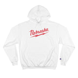 NEBRASKA TOOL LOGO PARODY Champion Hoodie