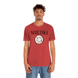 NEBRASKA BASEBALL (NIRVANA LOGO) Short Sleeve Tee