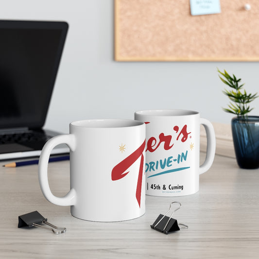 TINER'S DRIVE-IN Mug 11oz