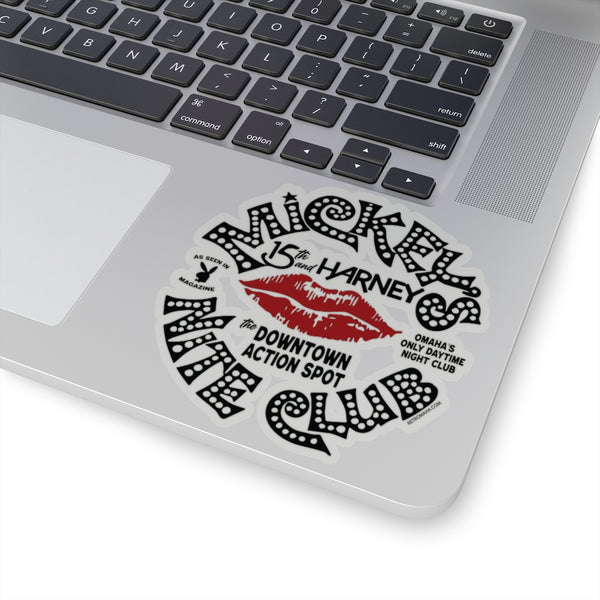 MICKEY'S NITE CLUB Kiss-Cut Stickers
