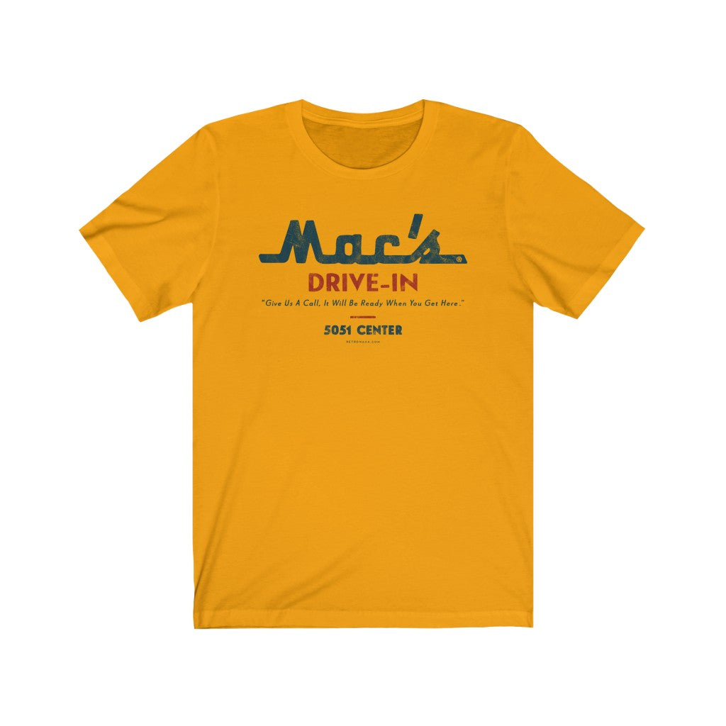 MAC'S DRIVE-IN Short Sleeve Tee
