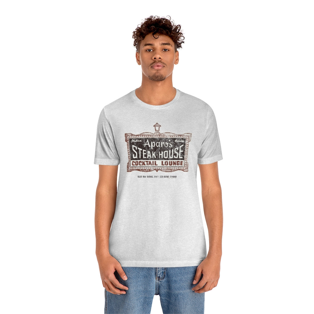 APARO'S STEAK HOUSE & COCKTAIL LOUNGE Short Sleeve Tee
