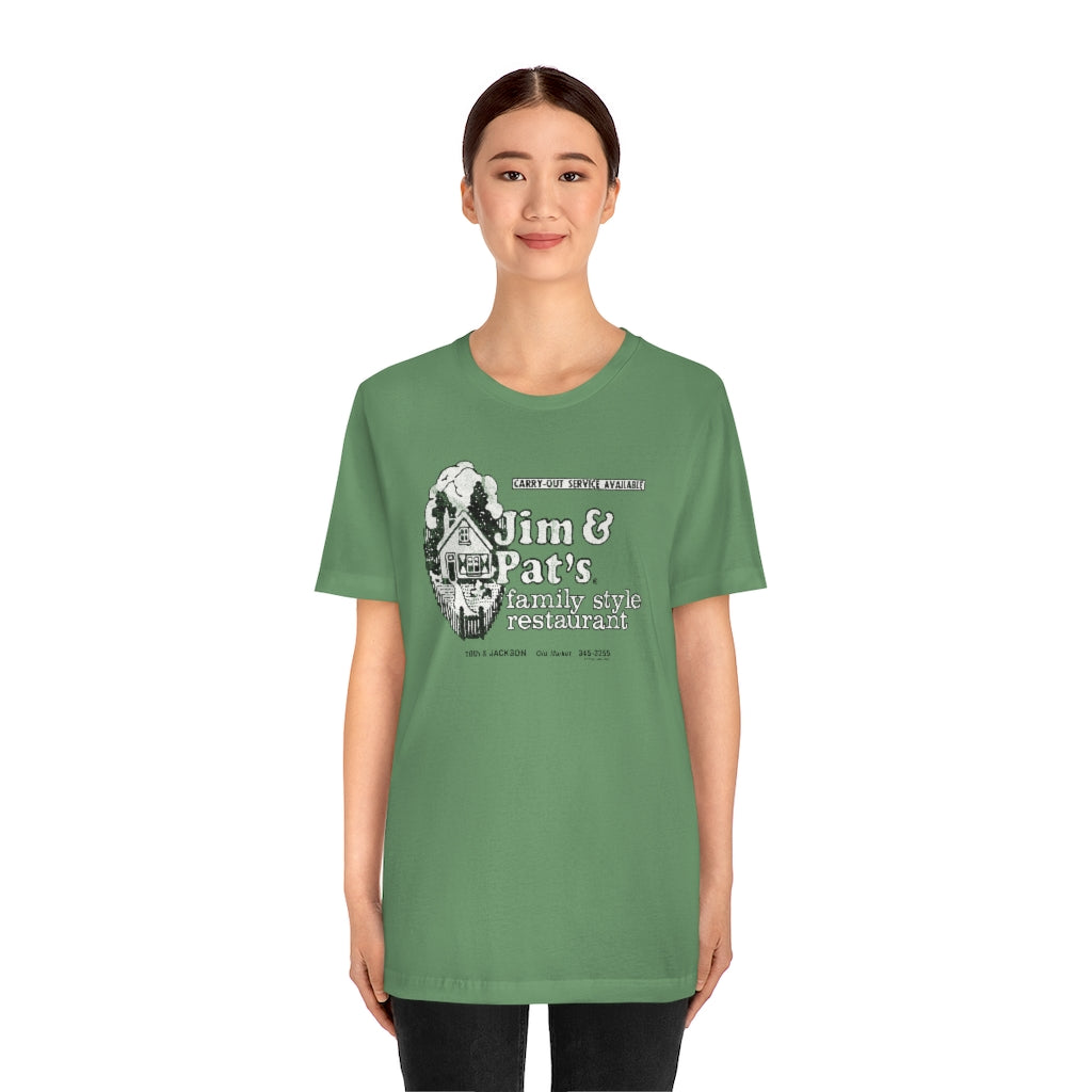 JIM & PAT'S FAMILY STYLE RESTAURANT Short Sleeve Tee